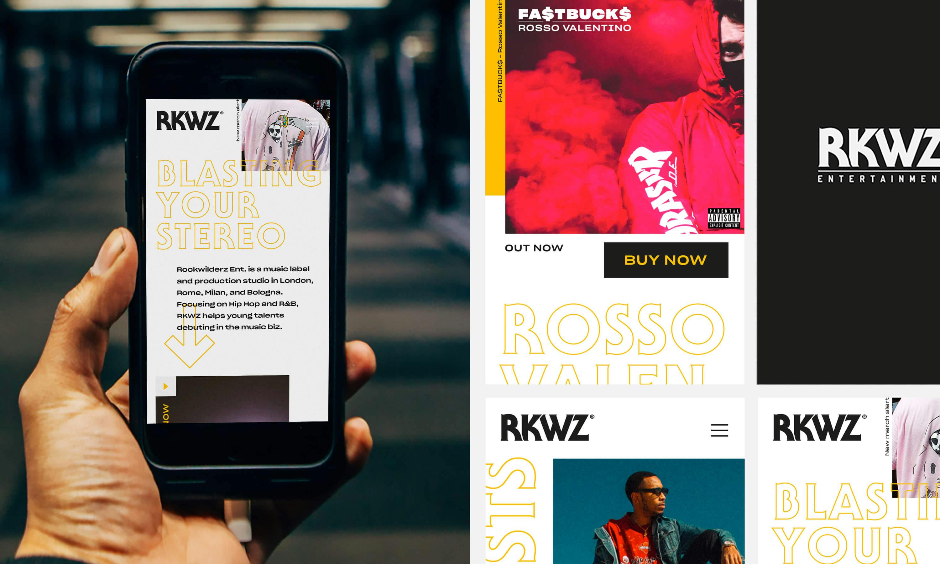 RKWZ mobile webdesign