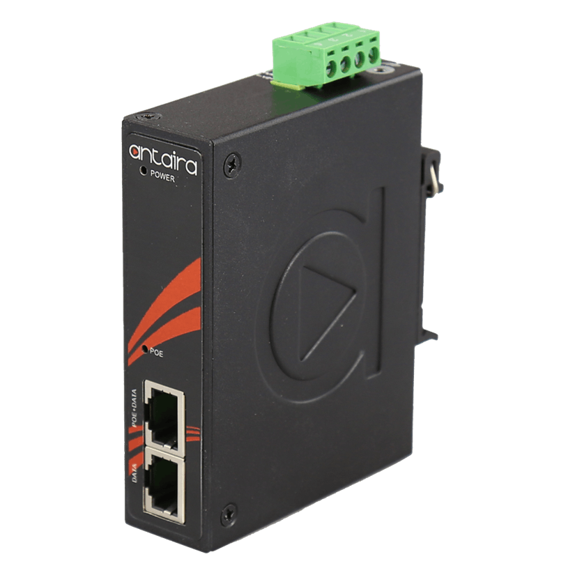 Antaira - Industrial Gigabit IEEE 802.3bt Type 4 4PPoE Injector