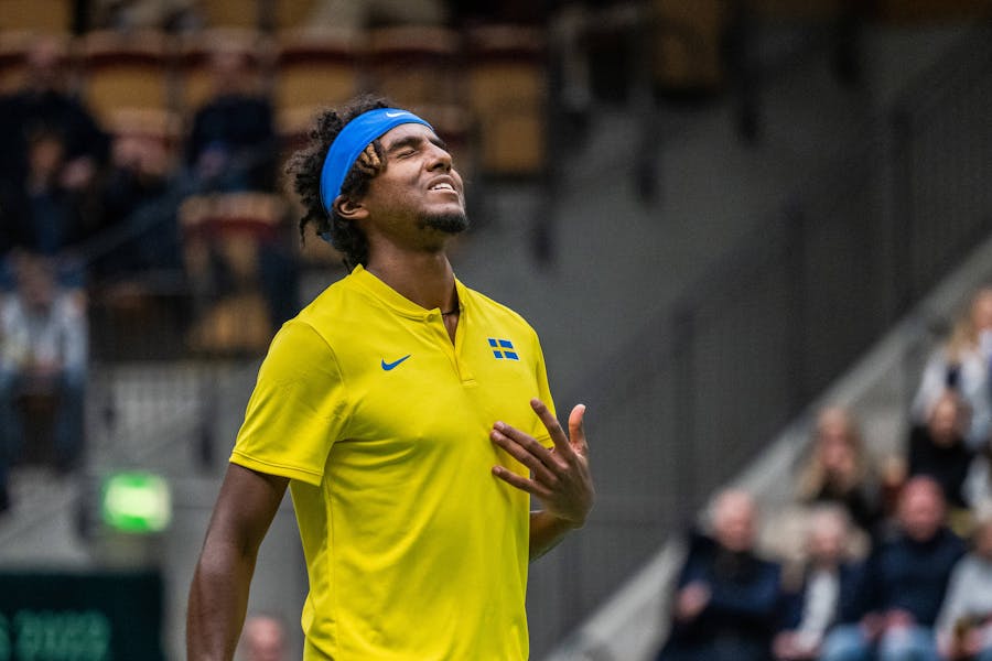 Elias Ymer certificó la victoria de Suecia ante Japón