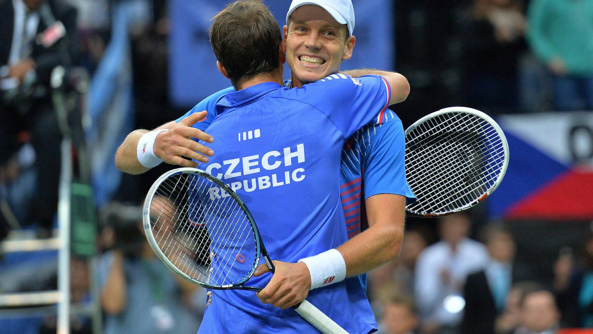 Tomas Berdych y Radek Stepanek // © Martin Sidorjak