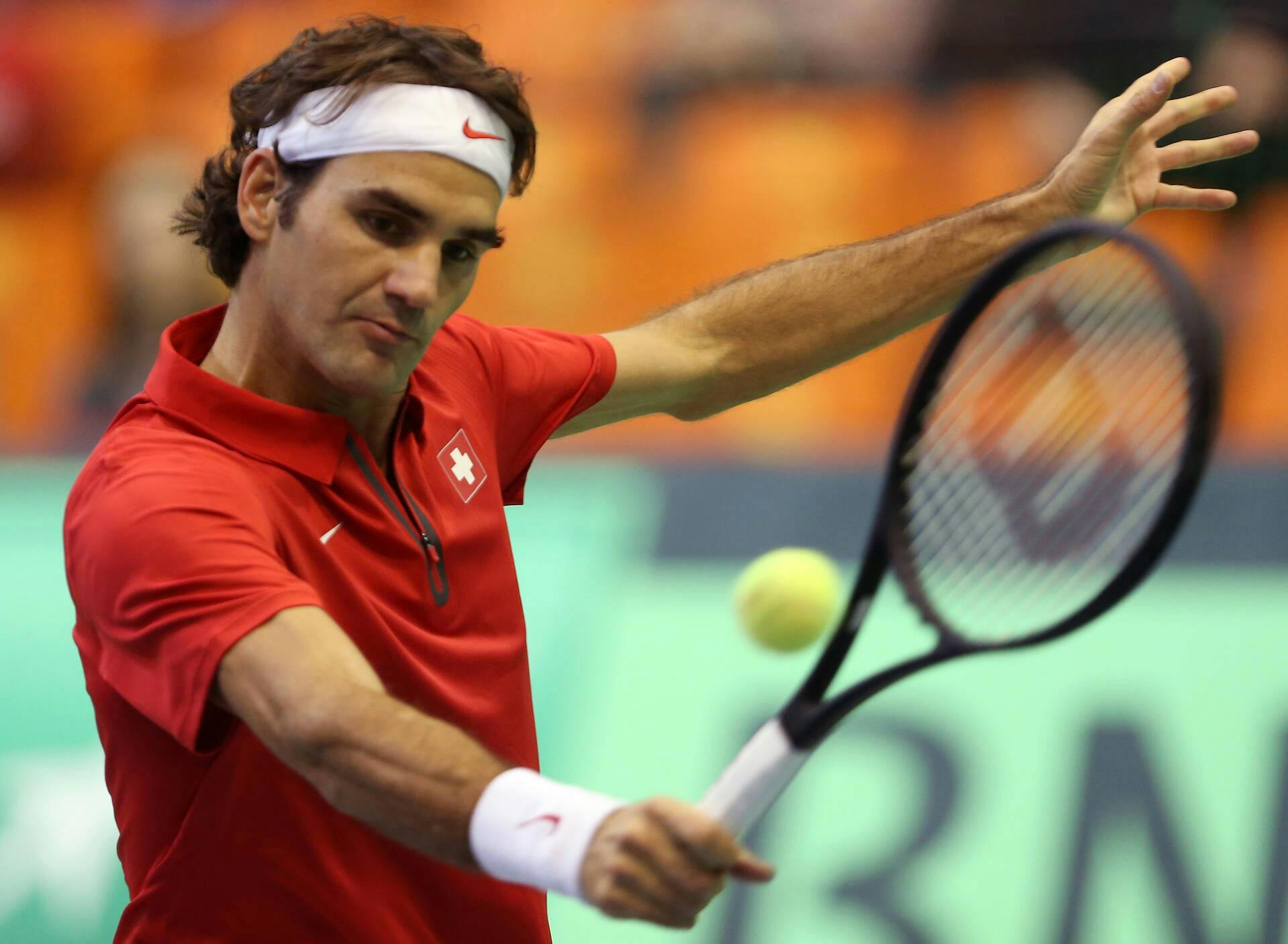 Roger Federer Davis Cup 2014