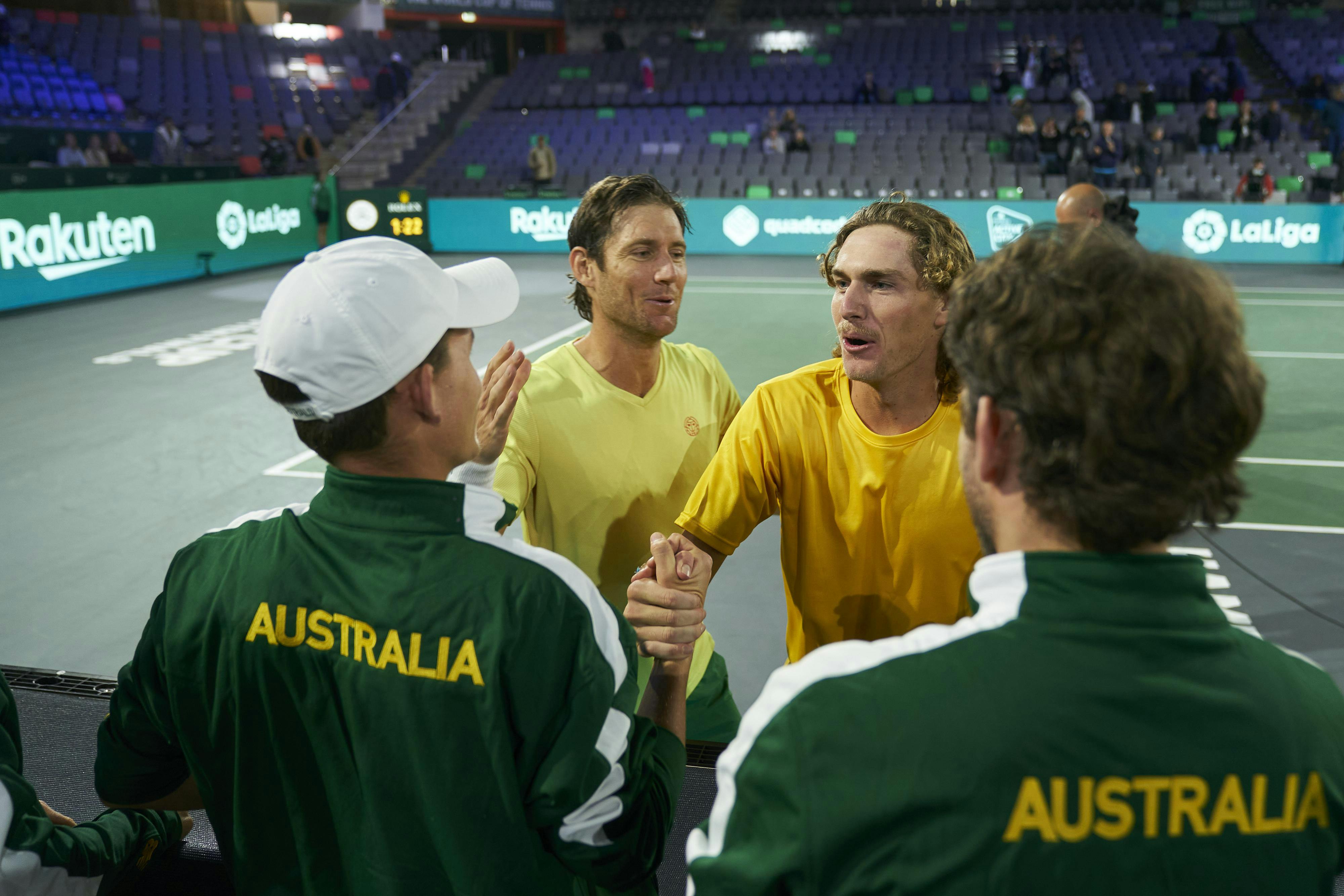 Matthew Ebden and Max Purcell
