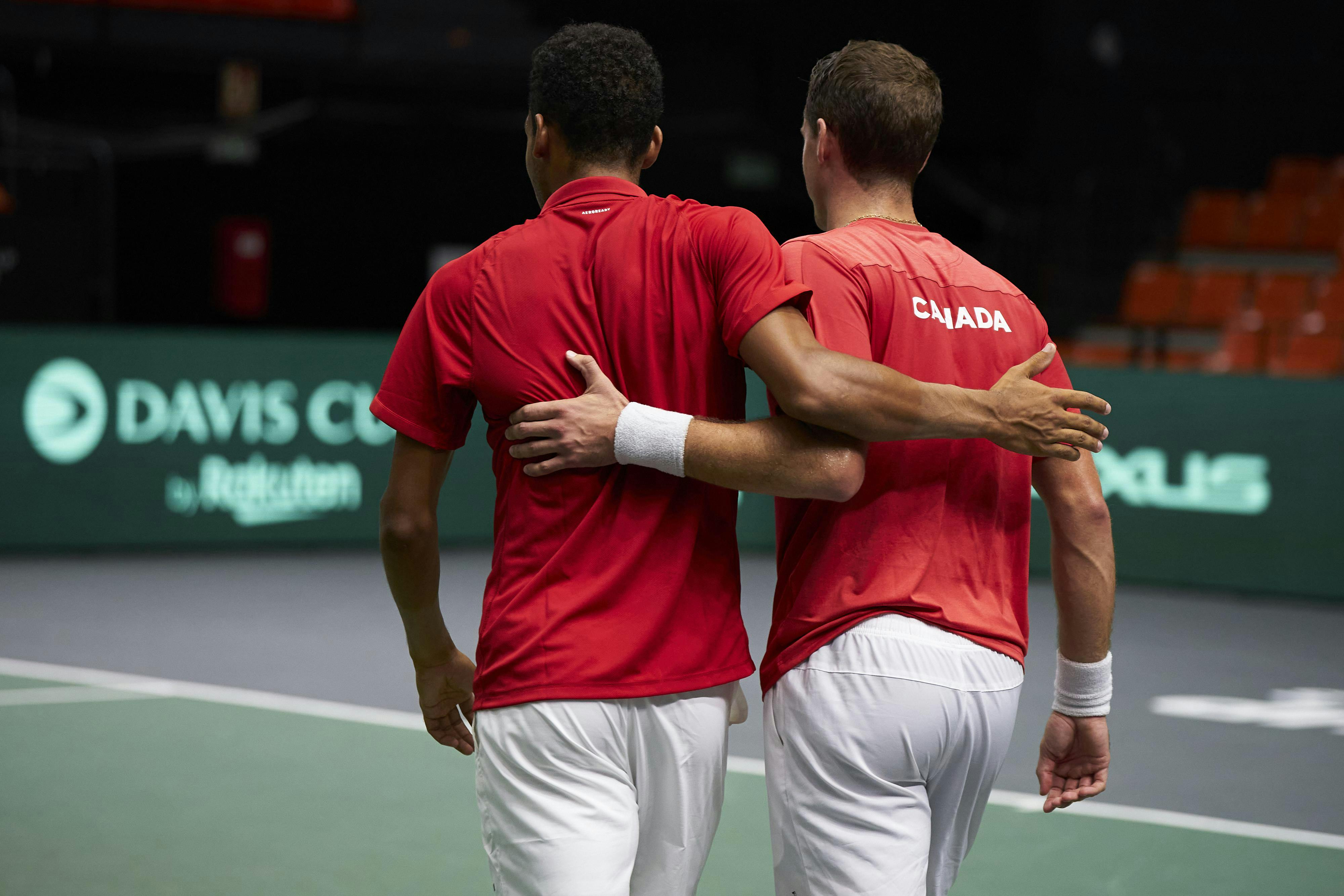 Felix Auger-Aliassime and Vasek Pospisil (CAN)