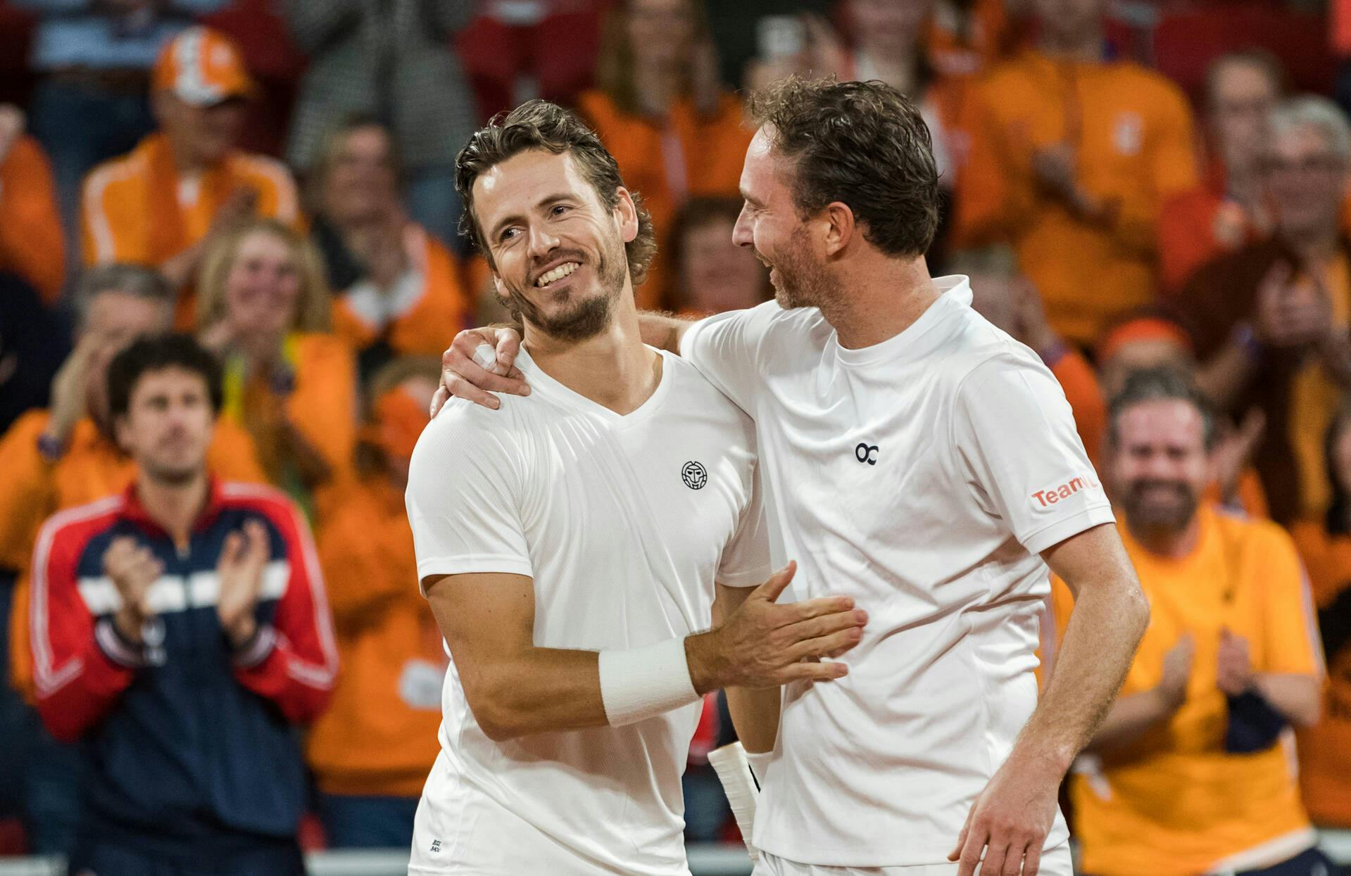 Wesley Koolhof y Matwe Middelkoop en los Qualifiers 2022 ante Canadá