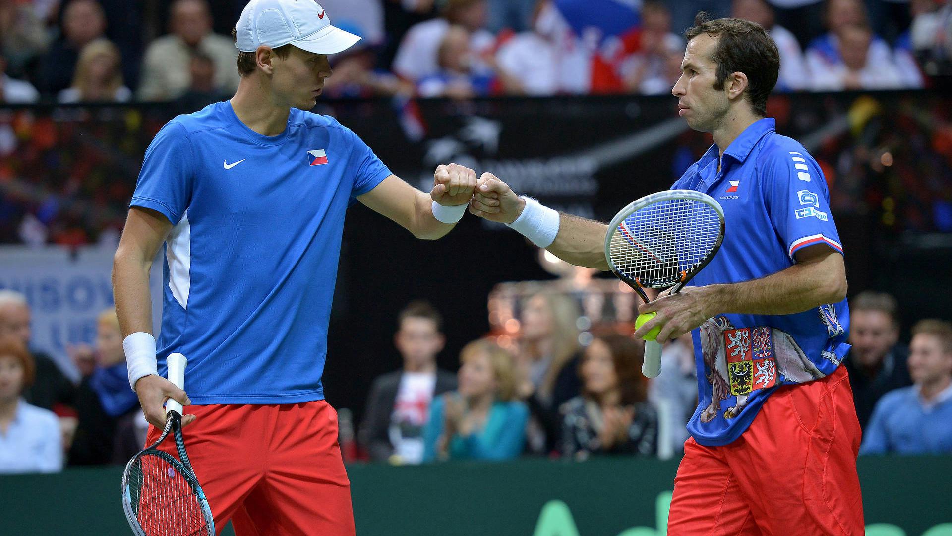 Tomas Berdych y Radek Stepanek // © Martin Sidorjak
