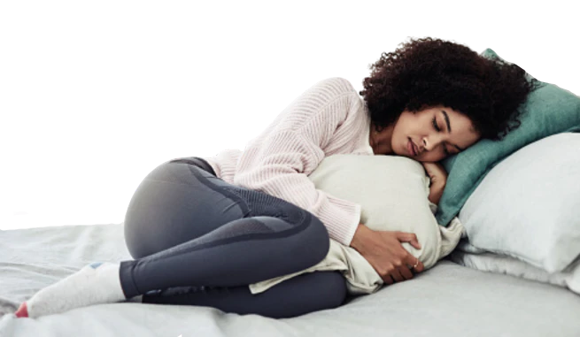 woman-pain-bed