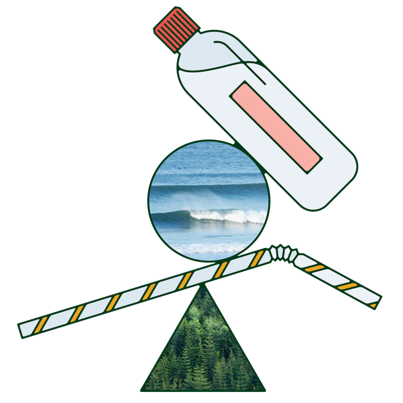 plastic nature