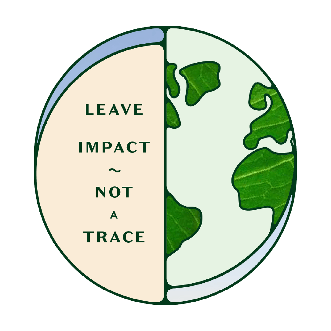 leave an impact not a trace