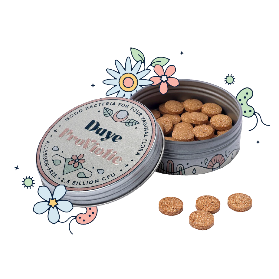 A jar of Daye's ProViotics.