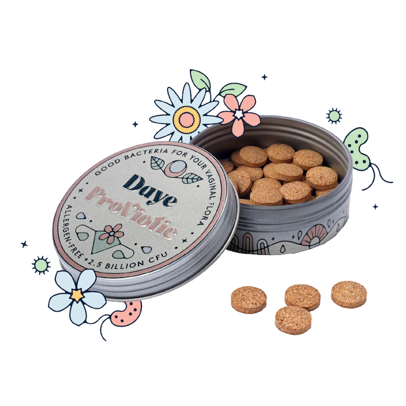 A jar of Daye's ProViotics.