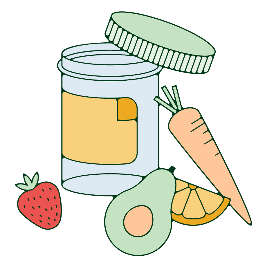 Different foods for better vaginal health .