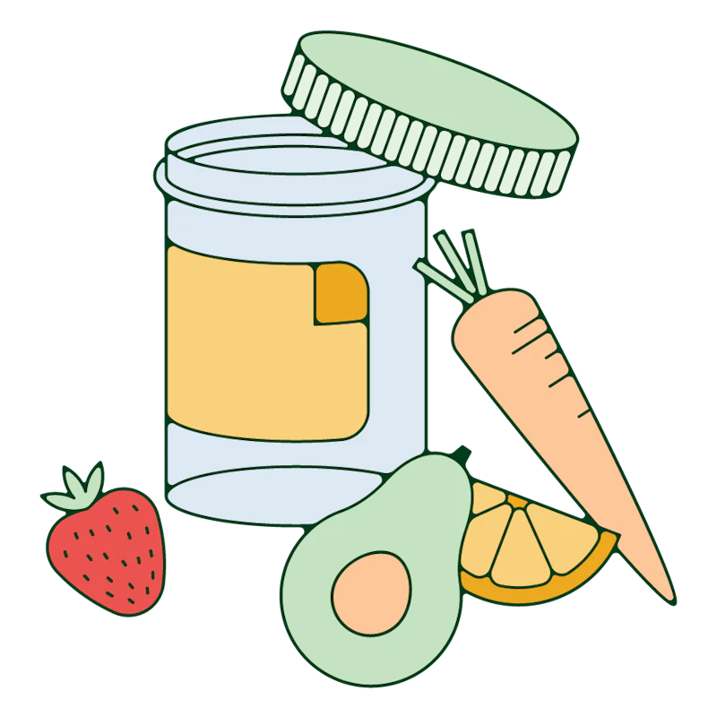 Different foods for better vaginal health .