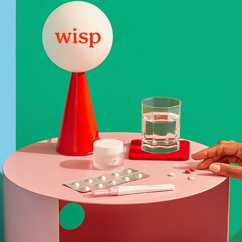 Wisp brand imagery