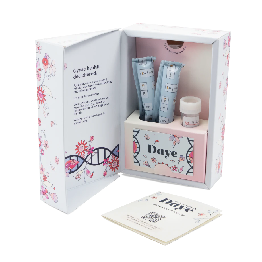 daye vaginal microbiome test whats in the box