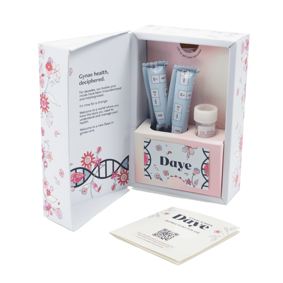 daye vaginal microbiome test whats in the box