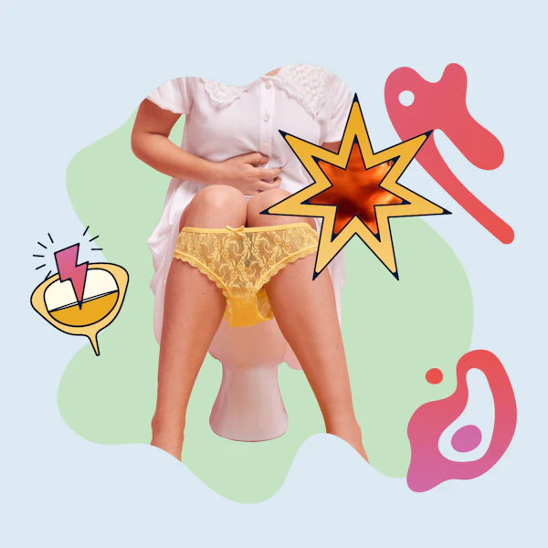 it hurts when i pee illustration