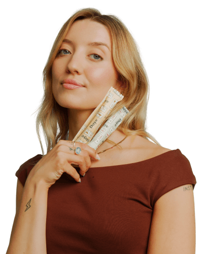 organic tampons banner