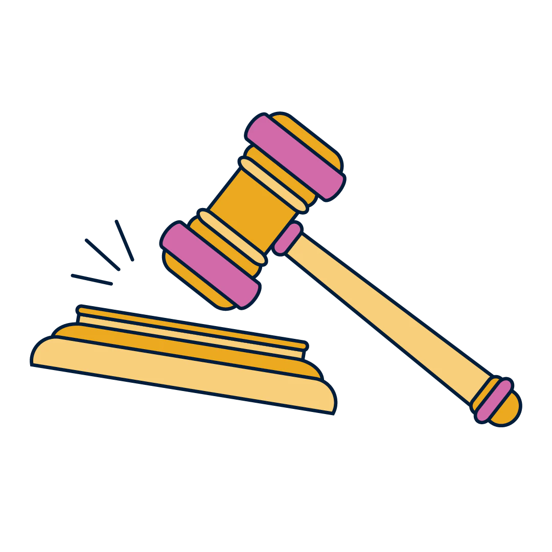 a gavel illustration