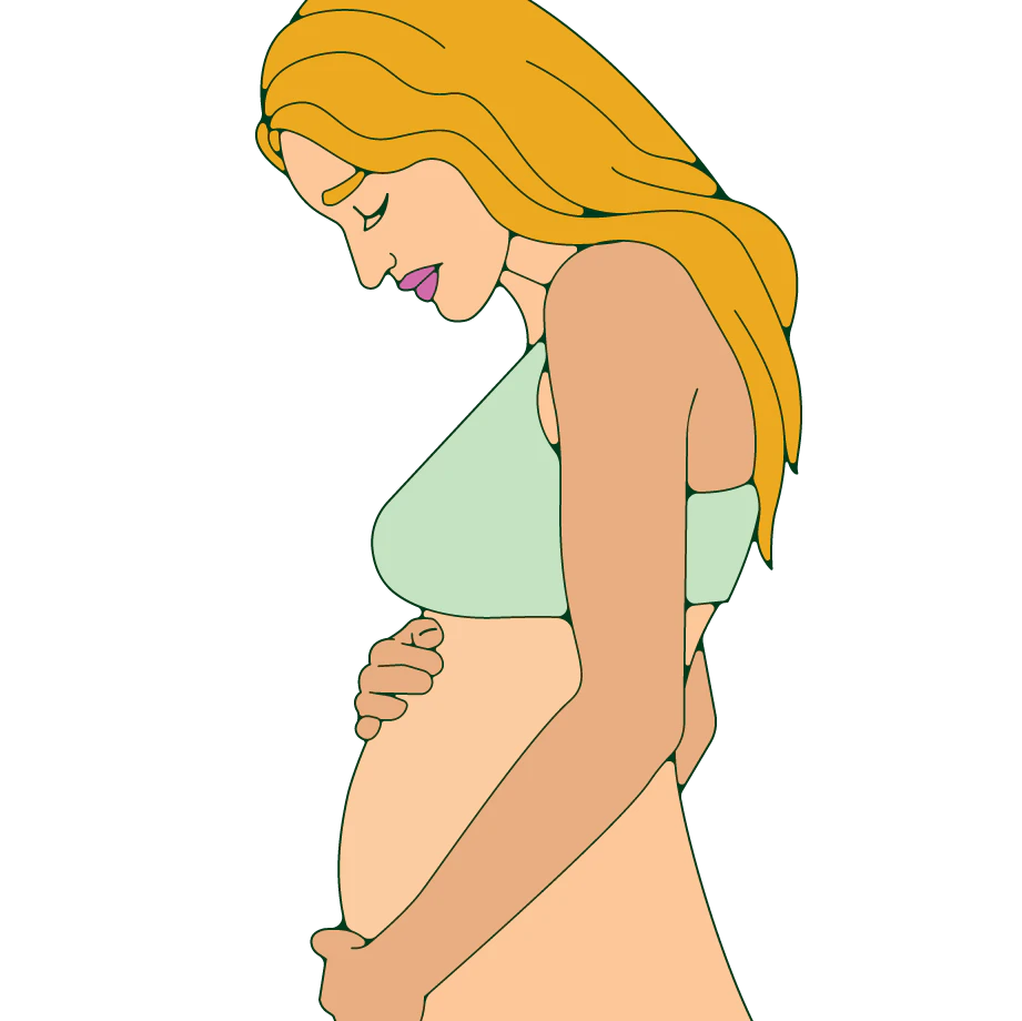 pregnant woman