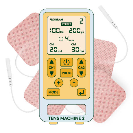 TensCare Pain Aide TENS Unit -Dual Channel Clinically Tested TENS