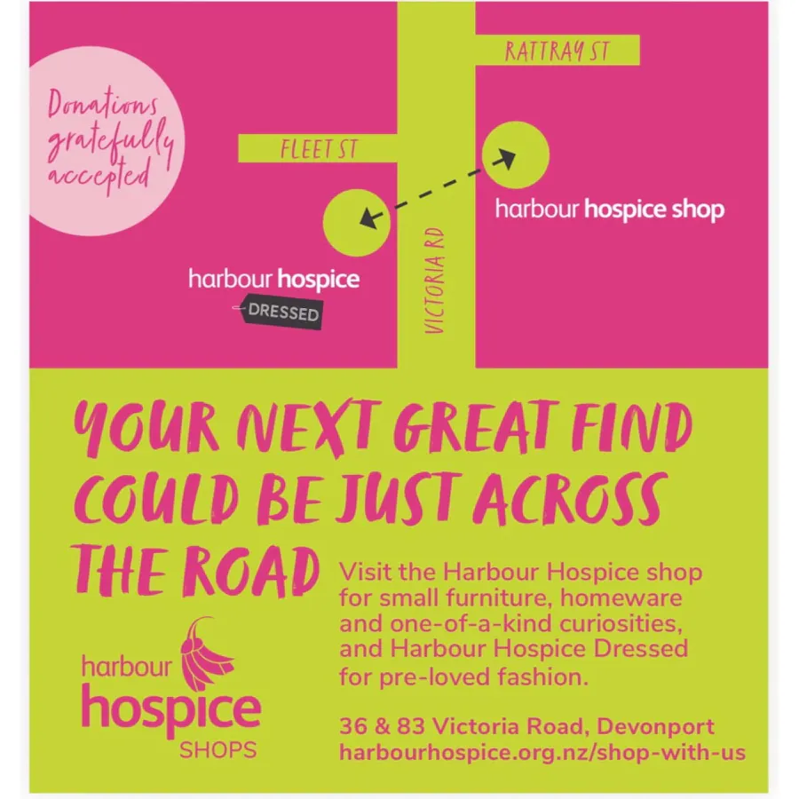 Harbour Hospice Shop Dressed, filled with second hand surprises.