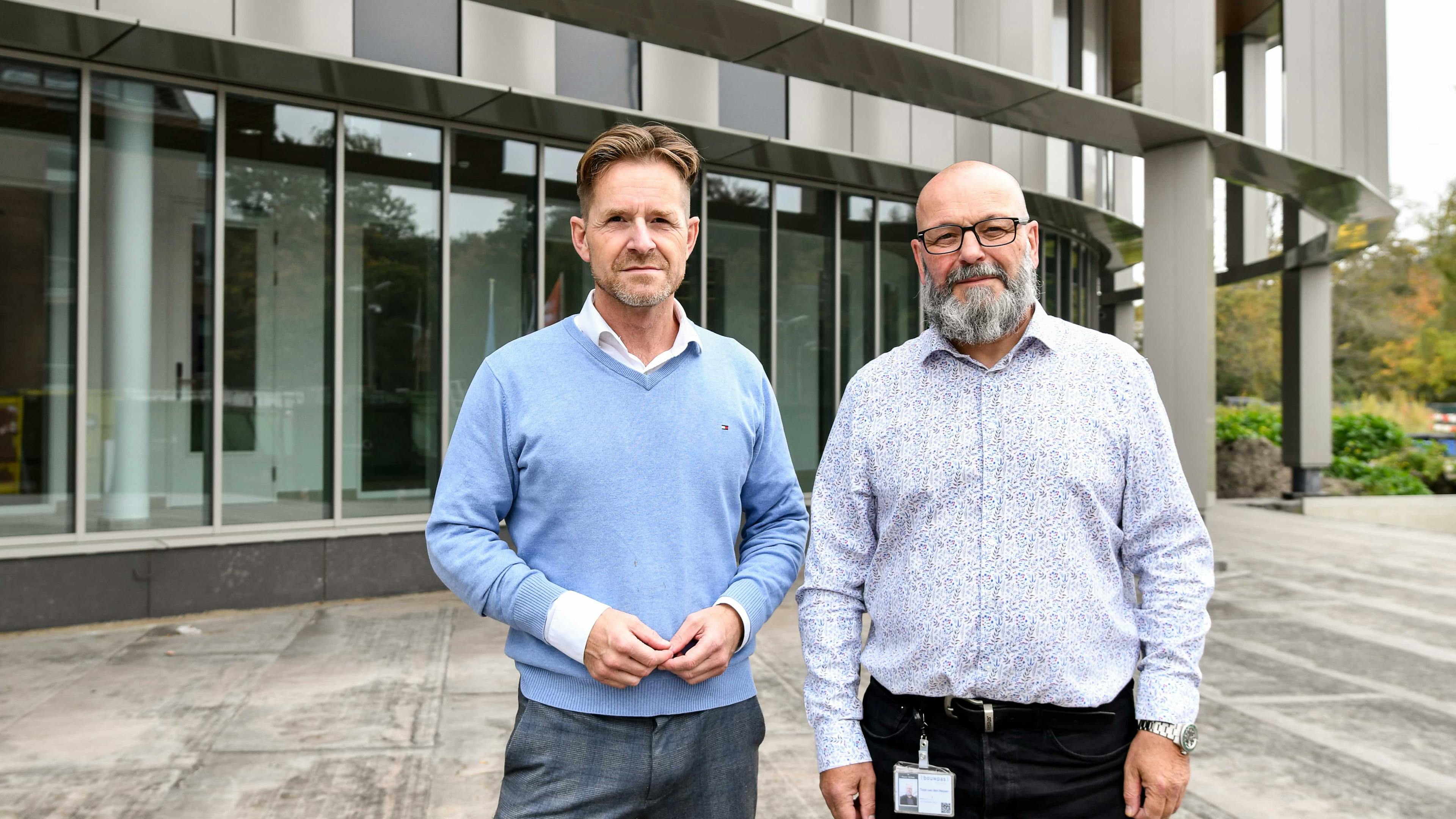 Teije van den Heuvel en Dion Holvast