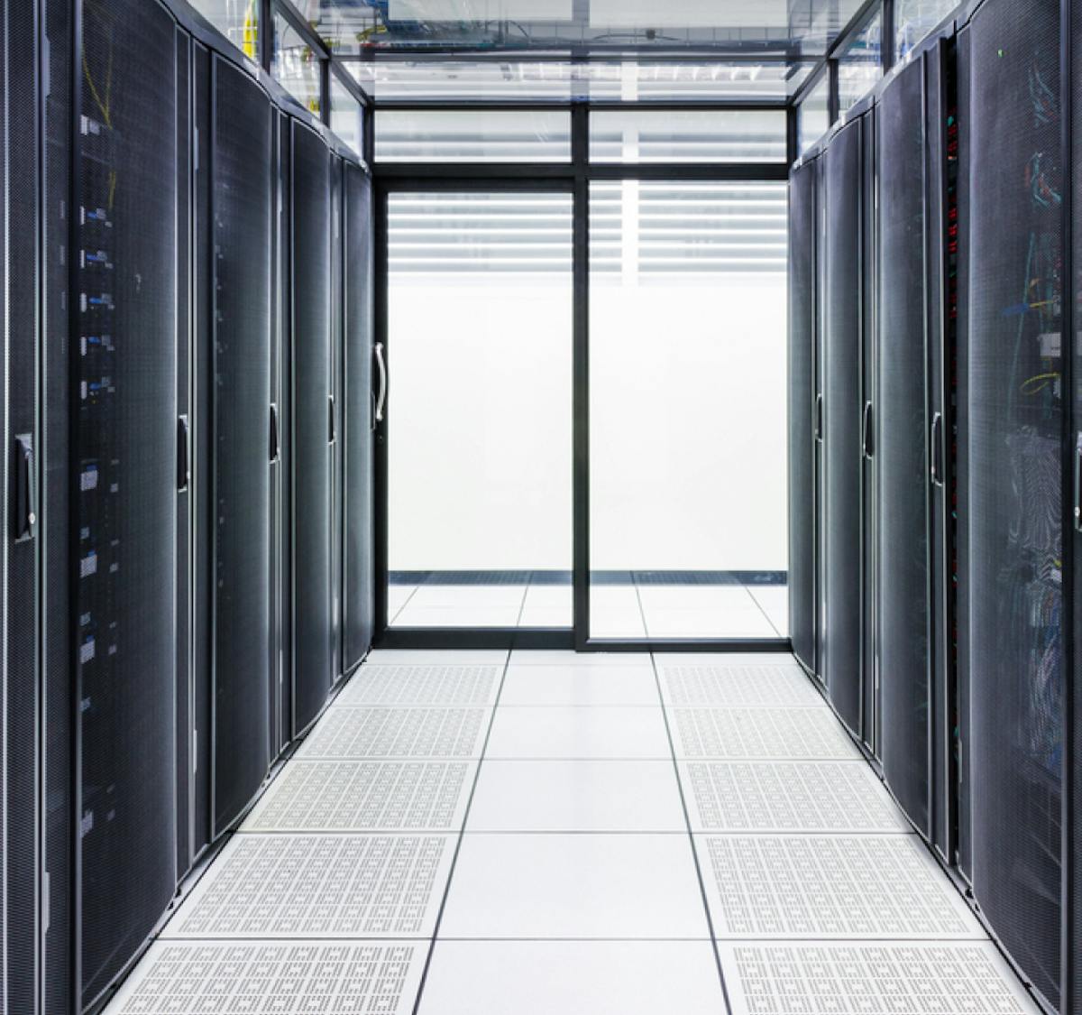 Allée de datacenter