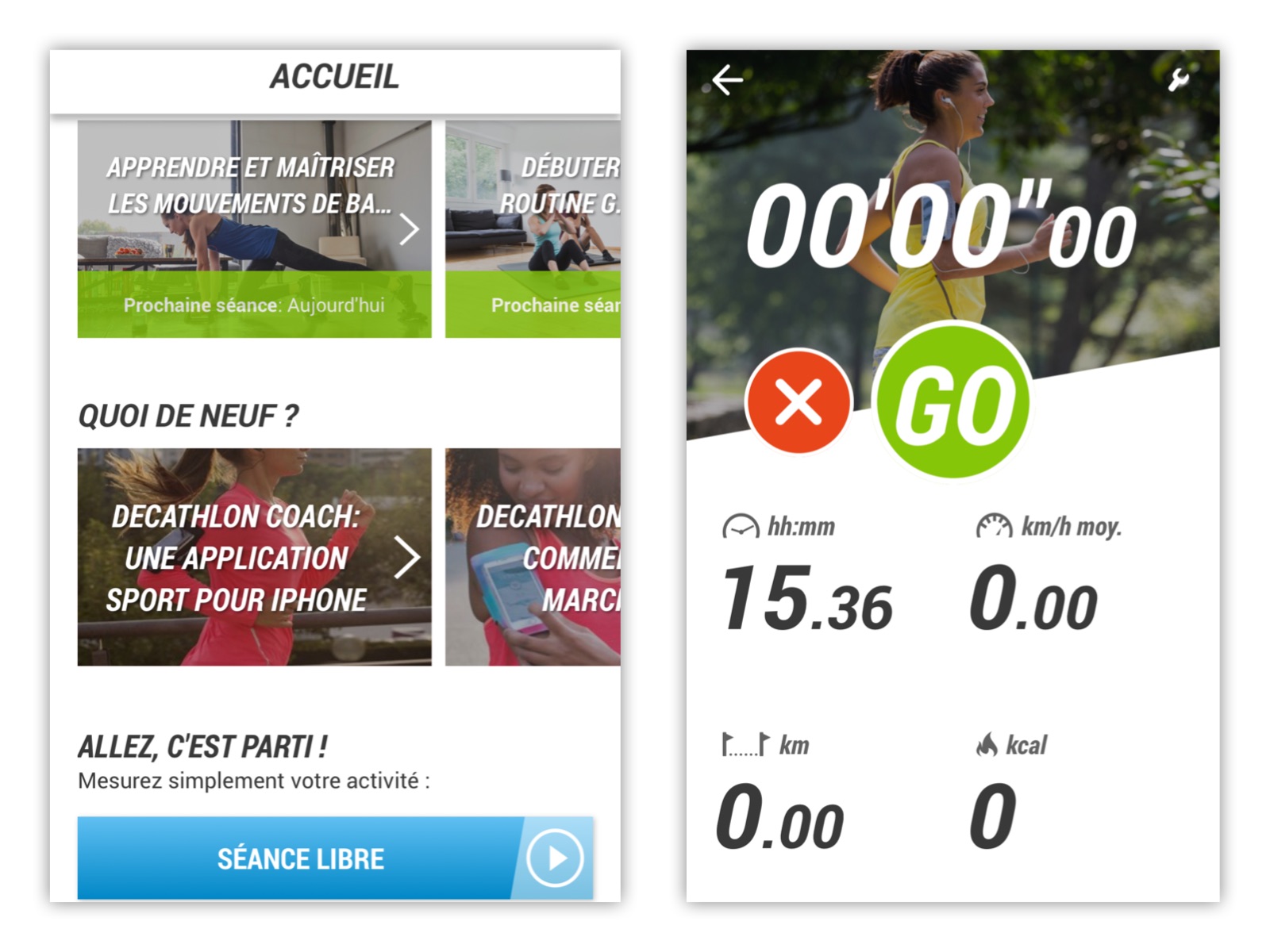 Decathlon Coach Vos premiers pas avec Decathlon Coach