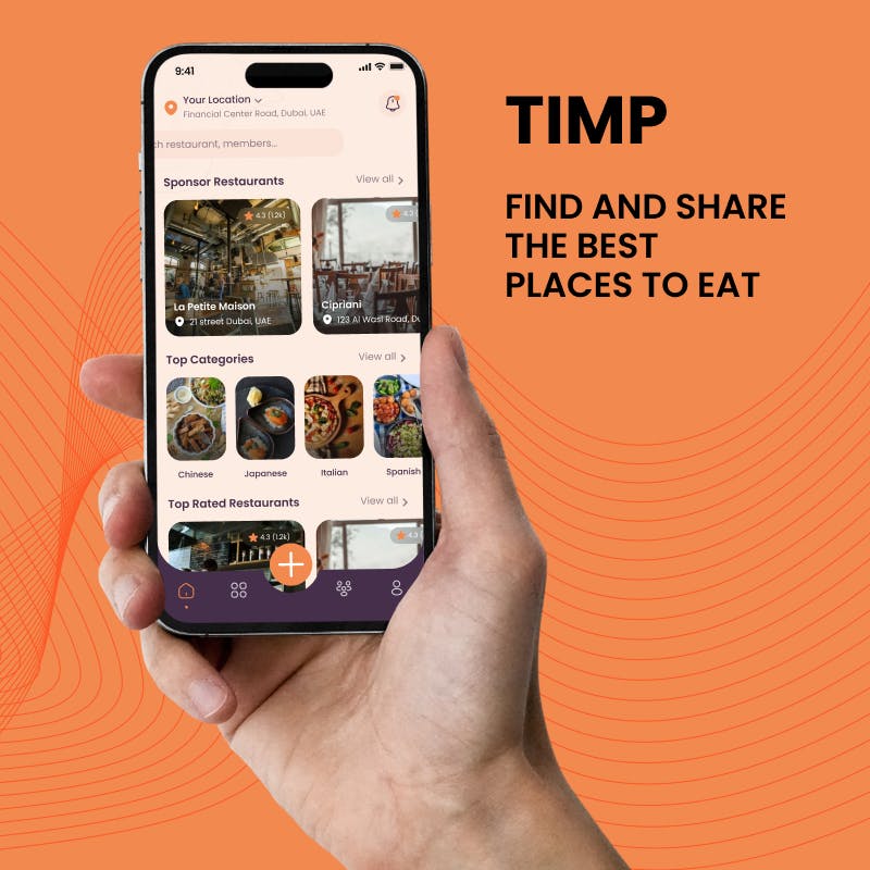 Timp app preview