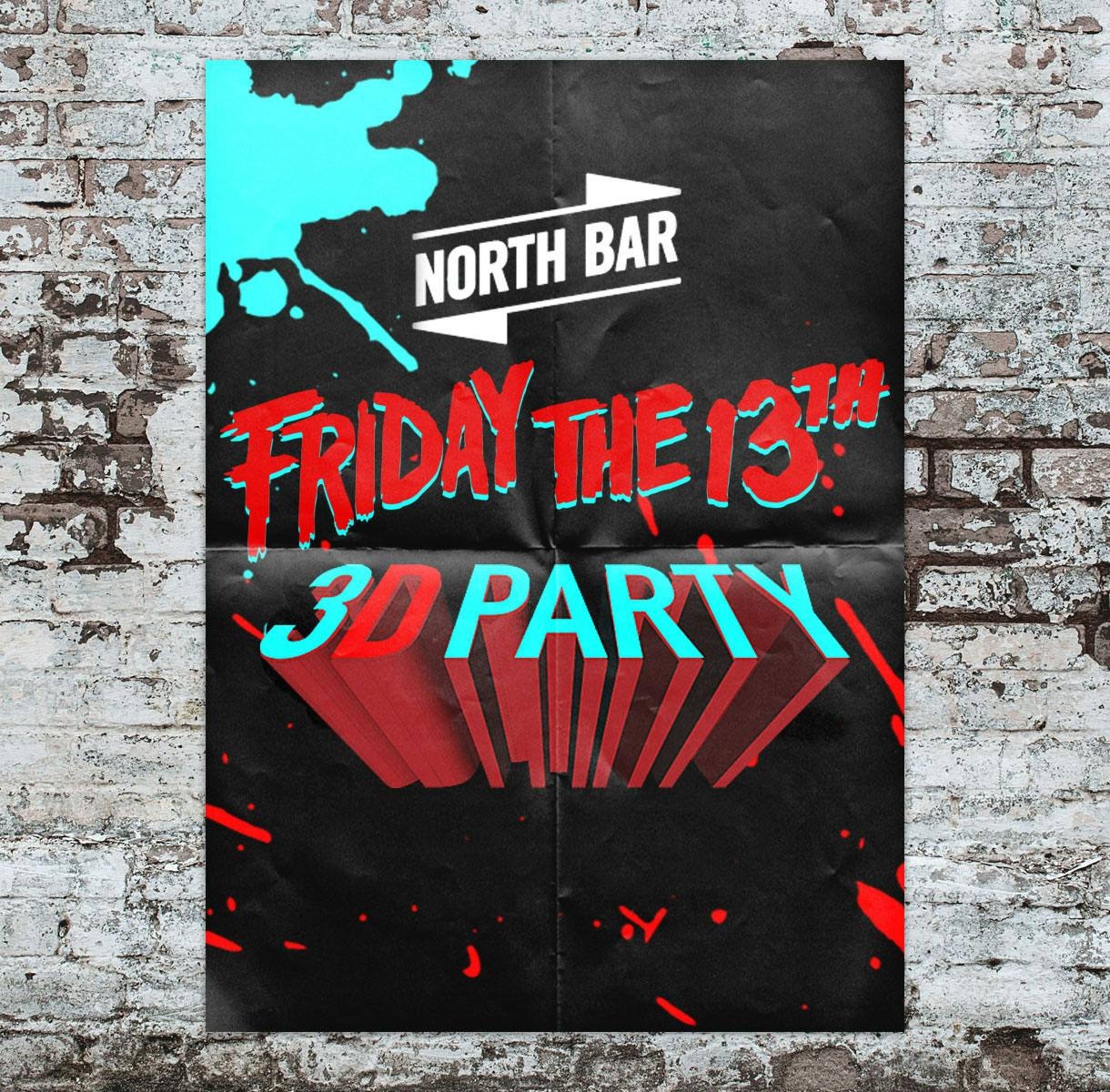 Friday the 13th - 3D Part - North Bar - Harrogate