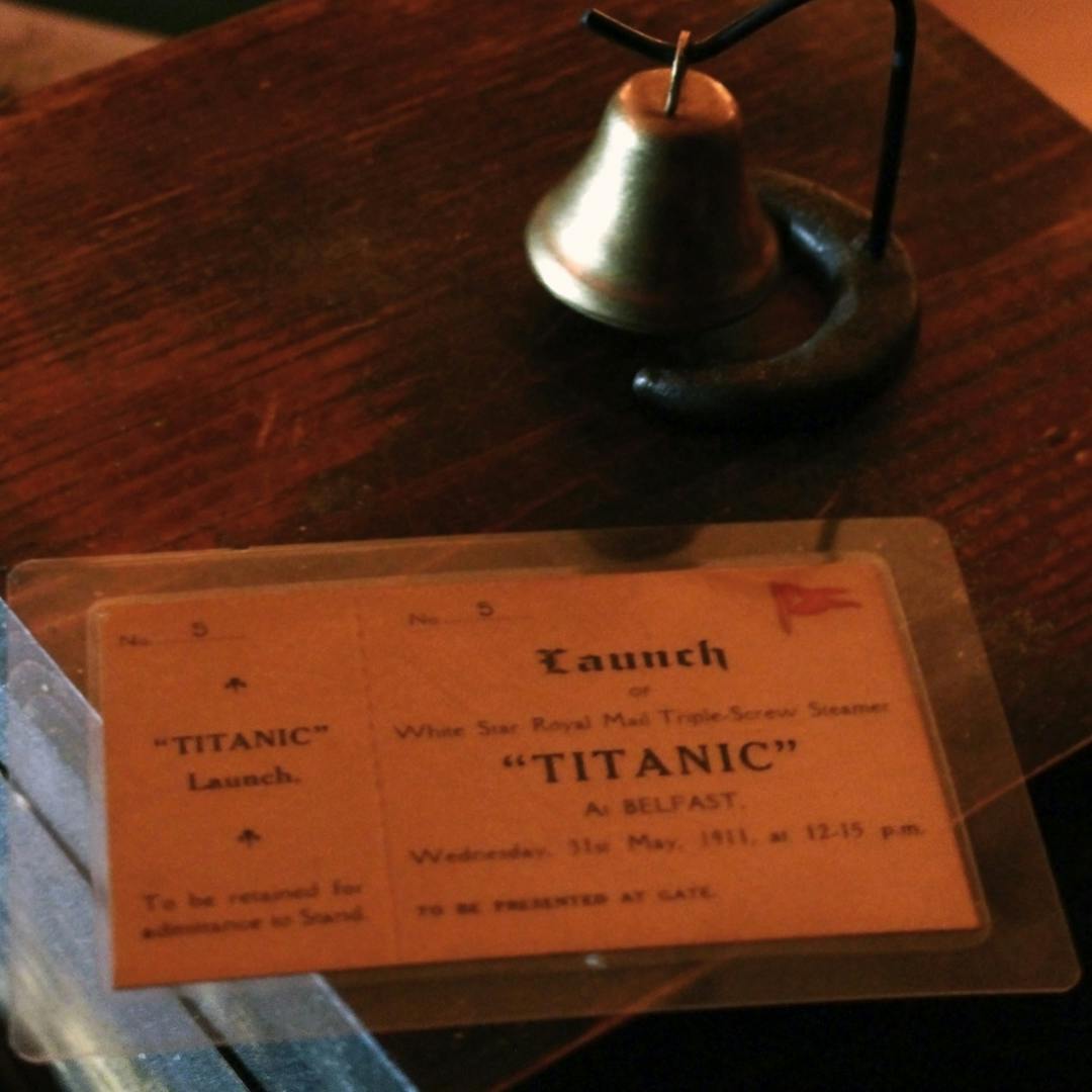 Ticket of passenger of RMS Titanic at at Dead Northerns - My Bloody Valentine Part 2 - The Seance