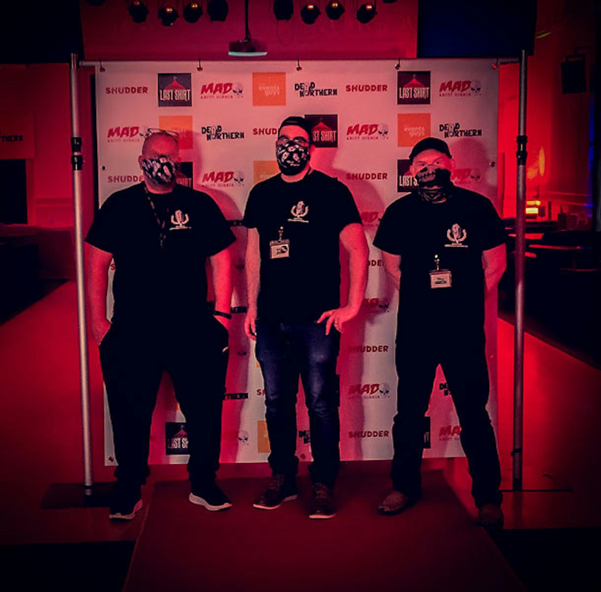 Rick, Josh and Gareth, Dead Northern founders and festival directors