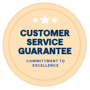 Customer Service Guarantee emblem