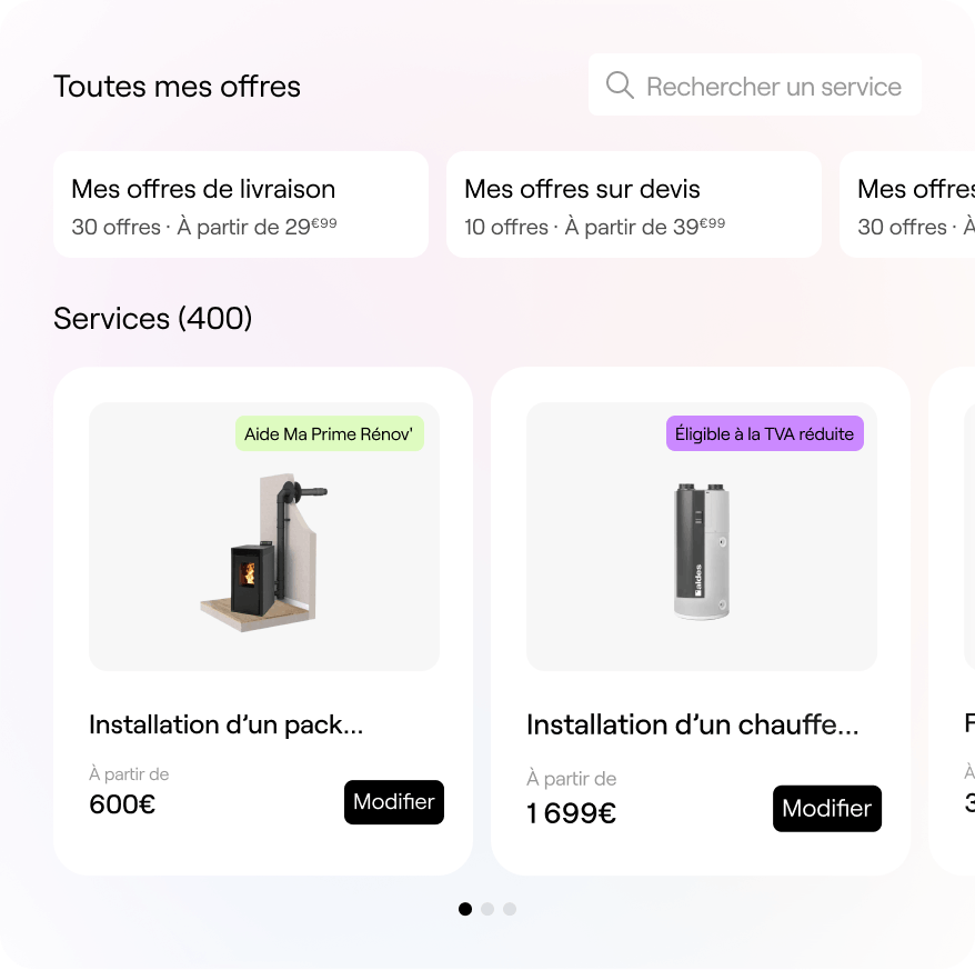 Des services adaptés à votre marque