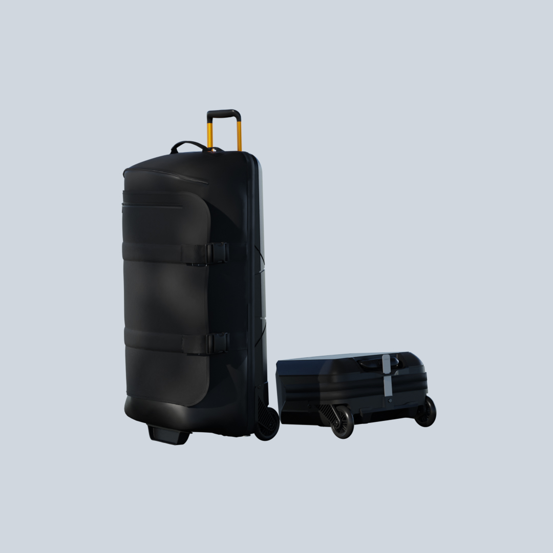 Decathlon wheeled outlet bag