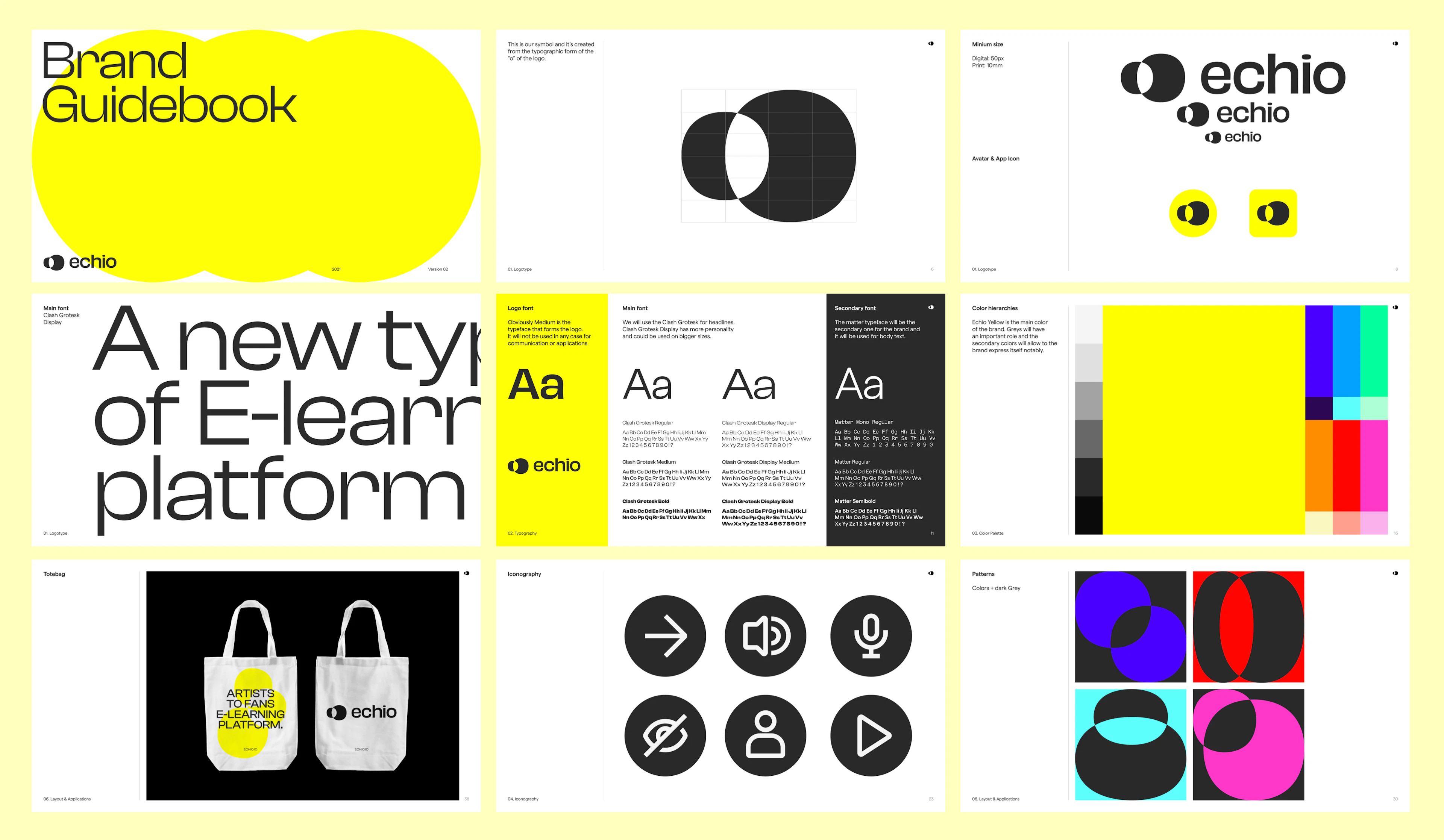 Echio's branding guidelines.
