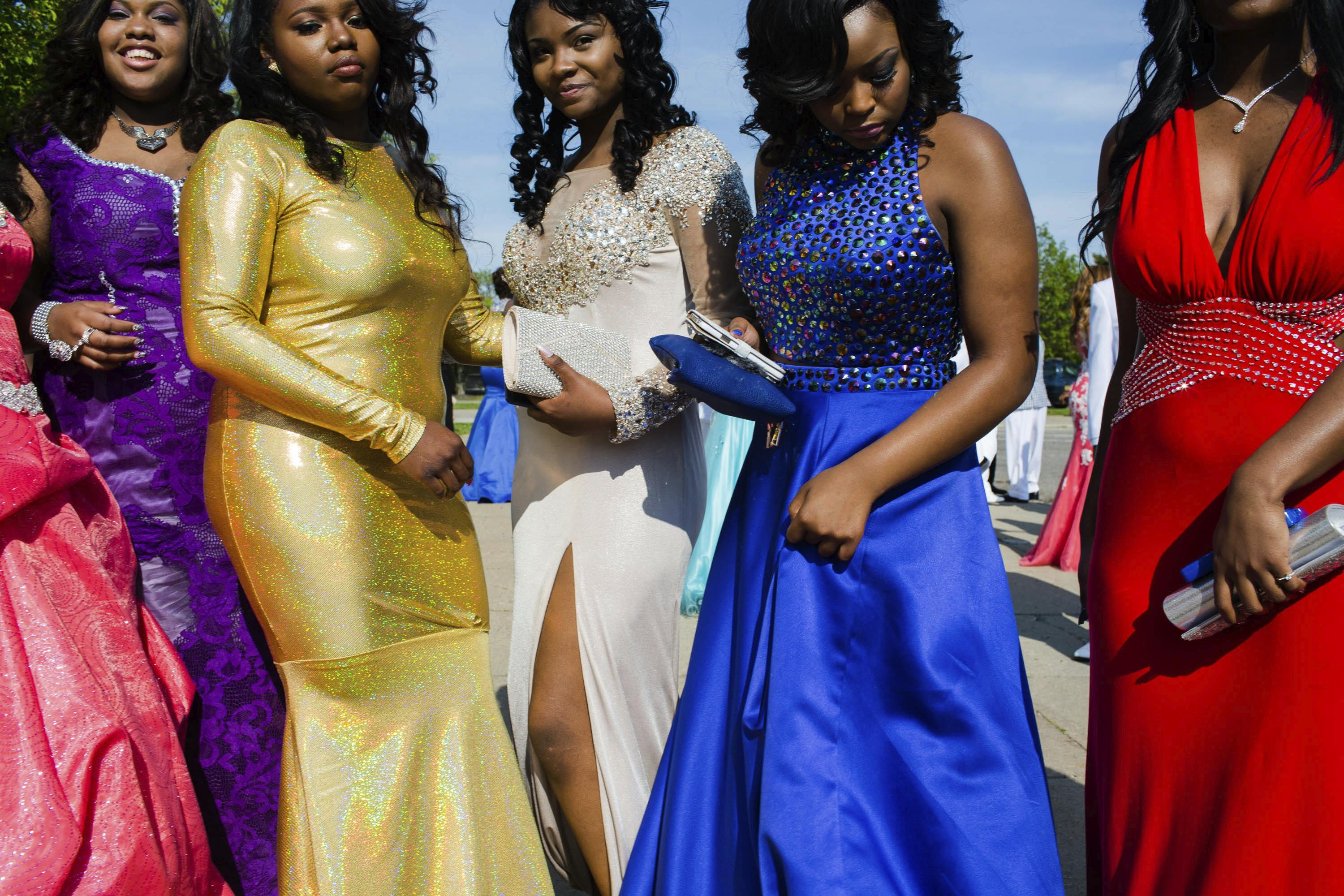 Photo of Flint is a place showing 6 women in their dresses