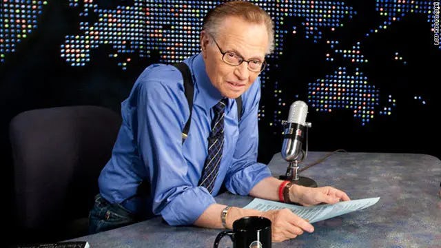 Larry King, una persona famosa con diabetes tipo 2