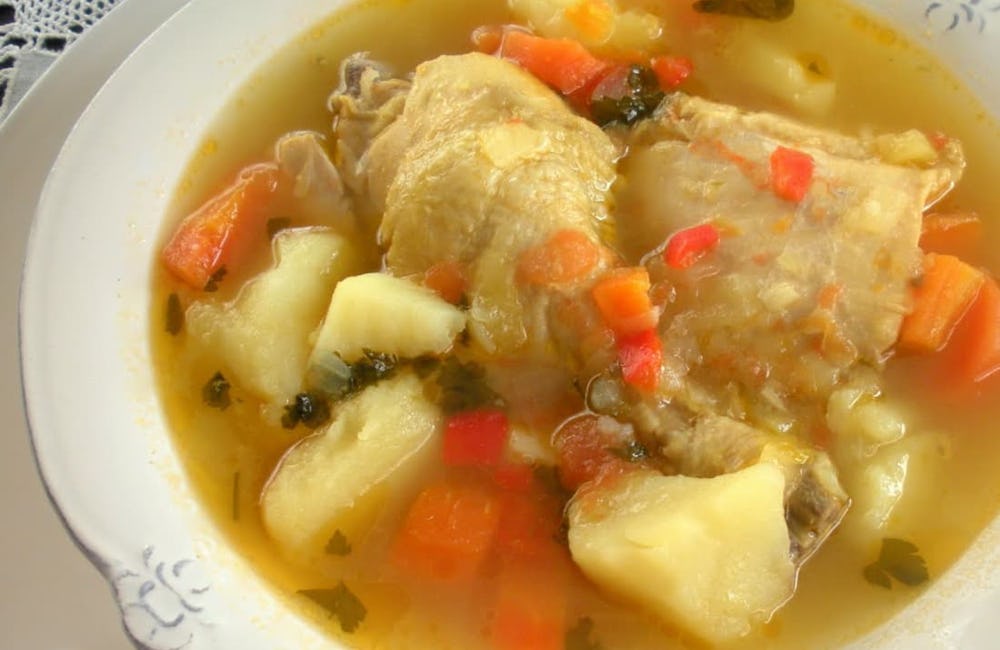 Hervido de Pollo Deliciosamente Saludable