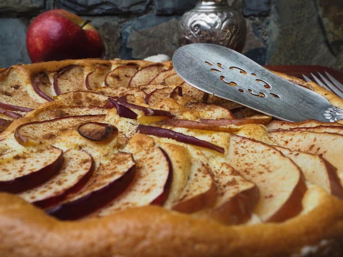 tarta de manzana