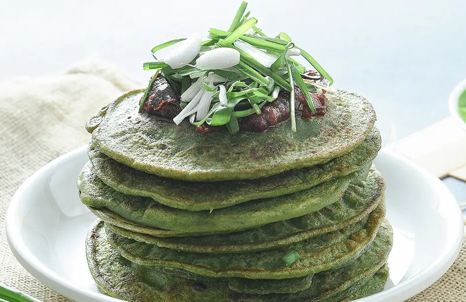 Torticas de espinacas y avena