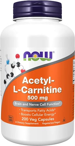 Cápsulas Now Foods Alpha de acetil l-carnitina