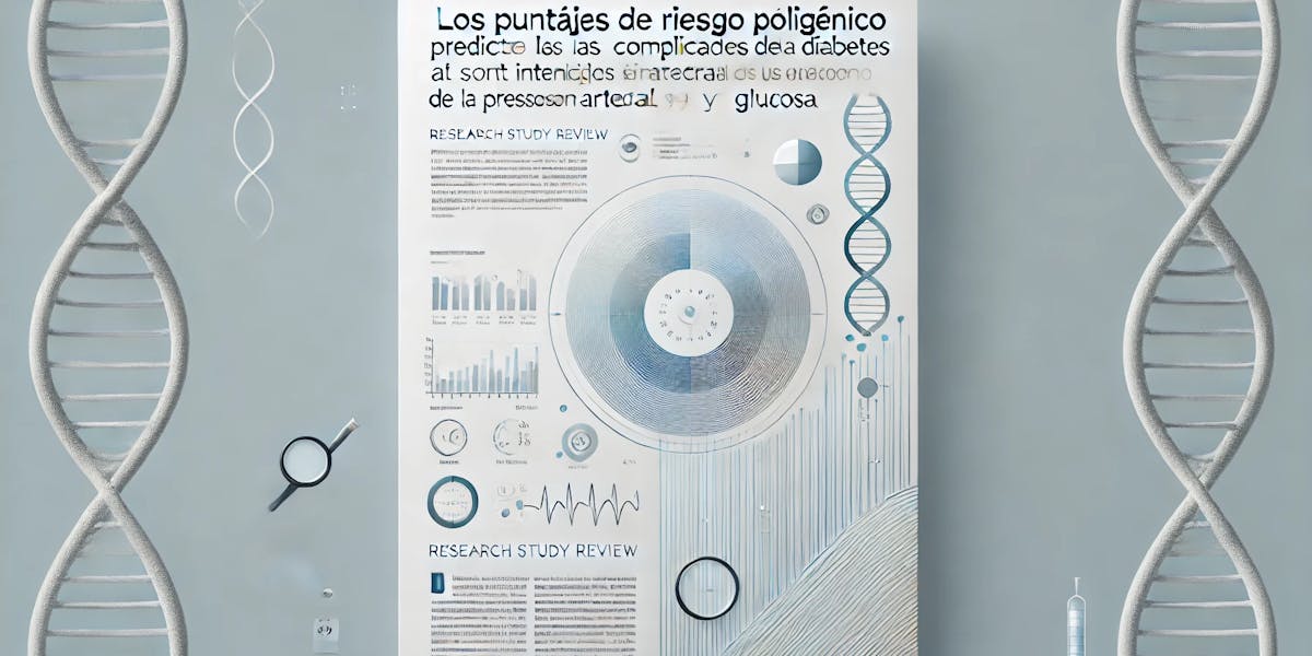 Puntajes de riesgo poligénico predicen complicaciones de la diabetes y su respuesta al control intensivo de presión arterial y glucosa