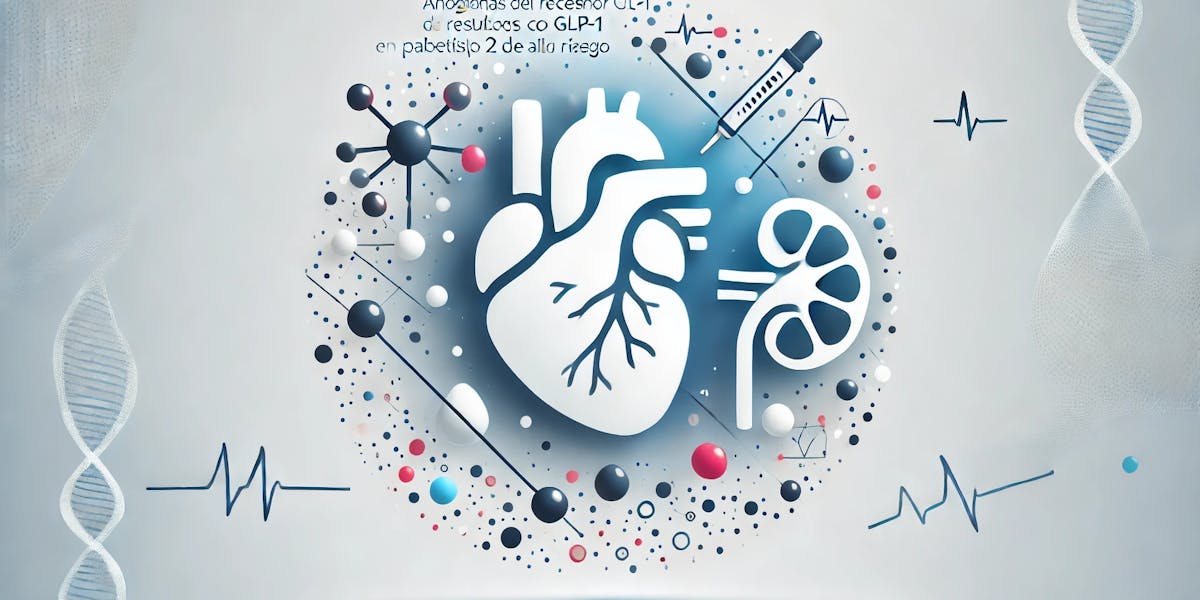 Agonistas del receptor GLP-1 y riesgo cardiovascular en pacientes con diabetes tipo 2 de alto riesgo