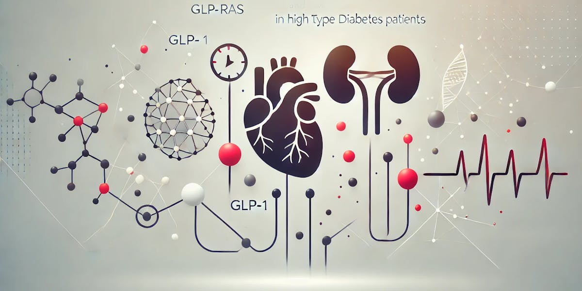 GLP-1 RAs and Cardiovascular Risk in High-Risk T2DM Patients