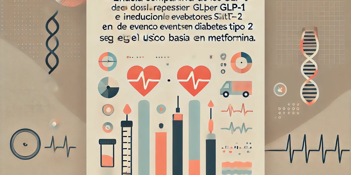 Eficacia cardiovascular de GLP-1 RAs y SGLT-2i en T2DM