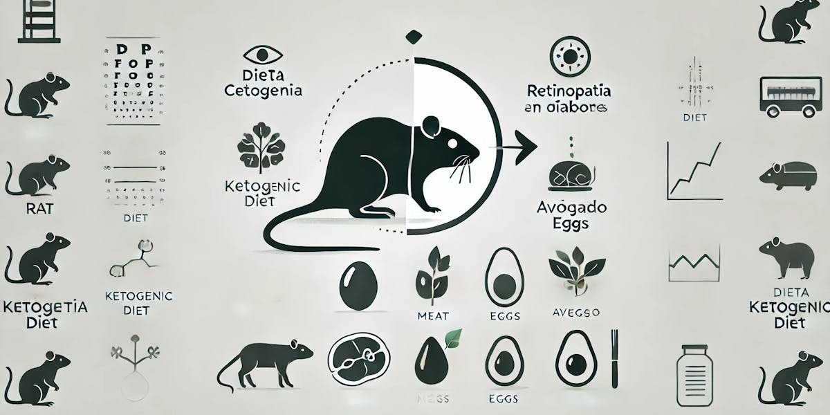 Dieta cetogénica y retinopatía diabética en ratones db/db