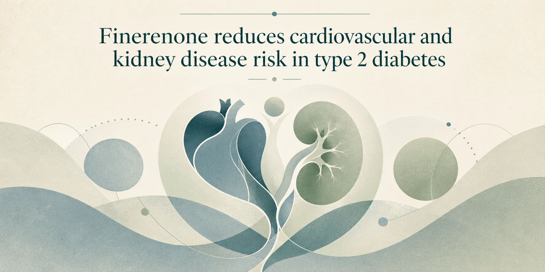 Finerenone reduces cardiovascular and kidney disease risk in type 2 diabetes