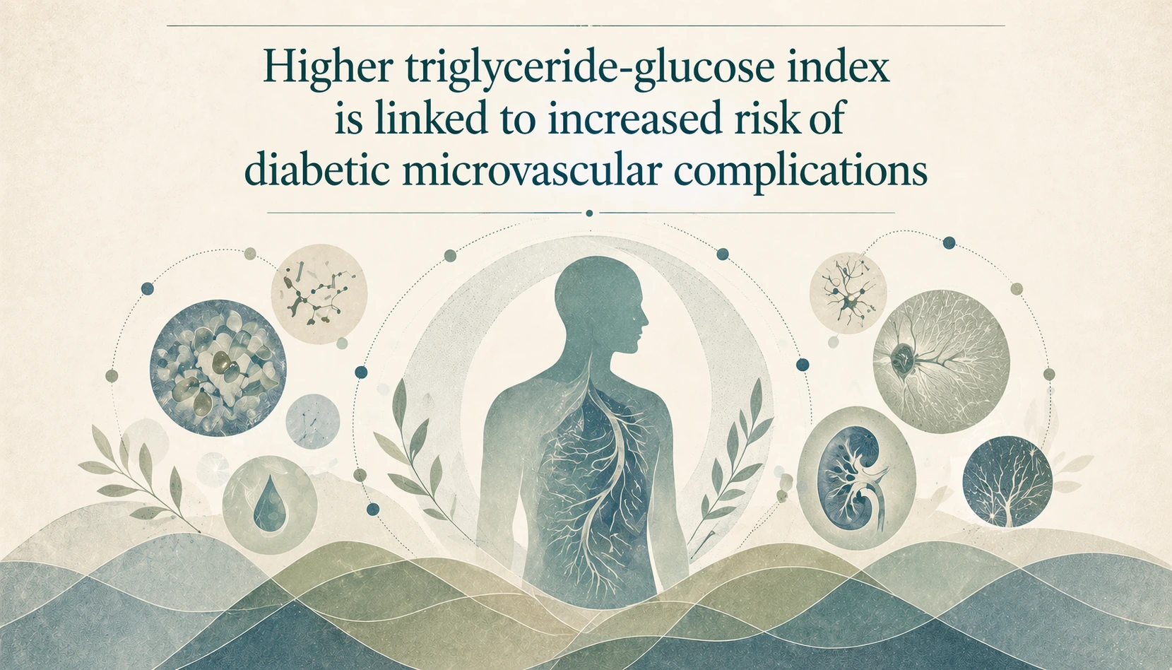 Higher triglyceride-glucose index is linked to increased risk of diabetic microvascular complications