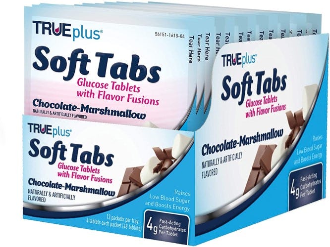 TRUEplus® Soft Tabs Tabletas de glucosa